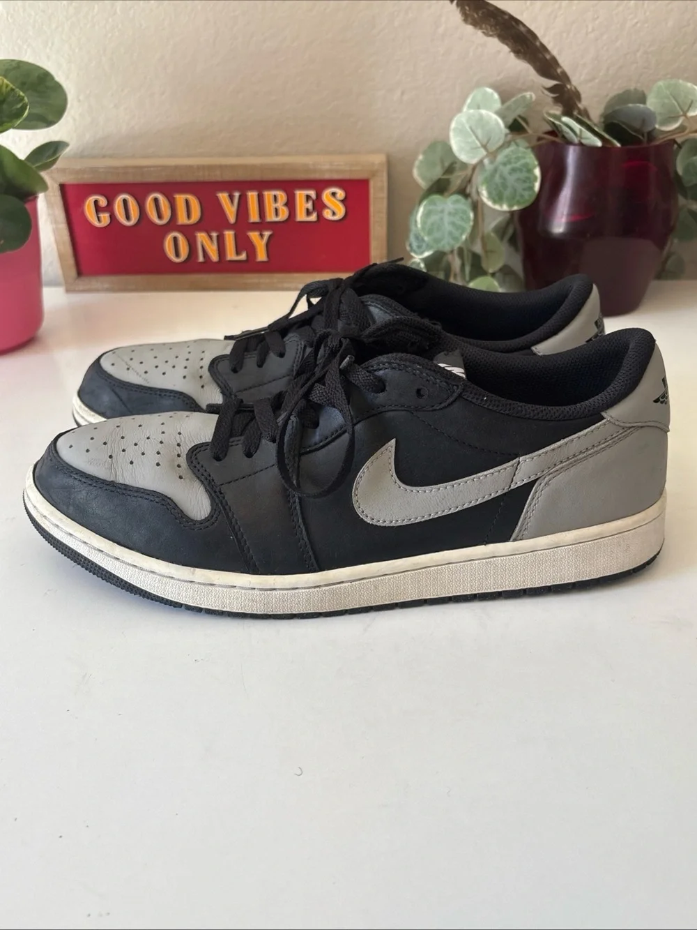 Air Jordan 1 Retro Low OG Shadow 2024 Men's Size 12
